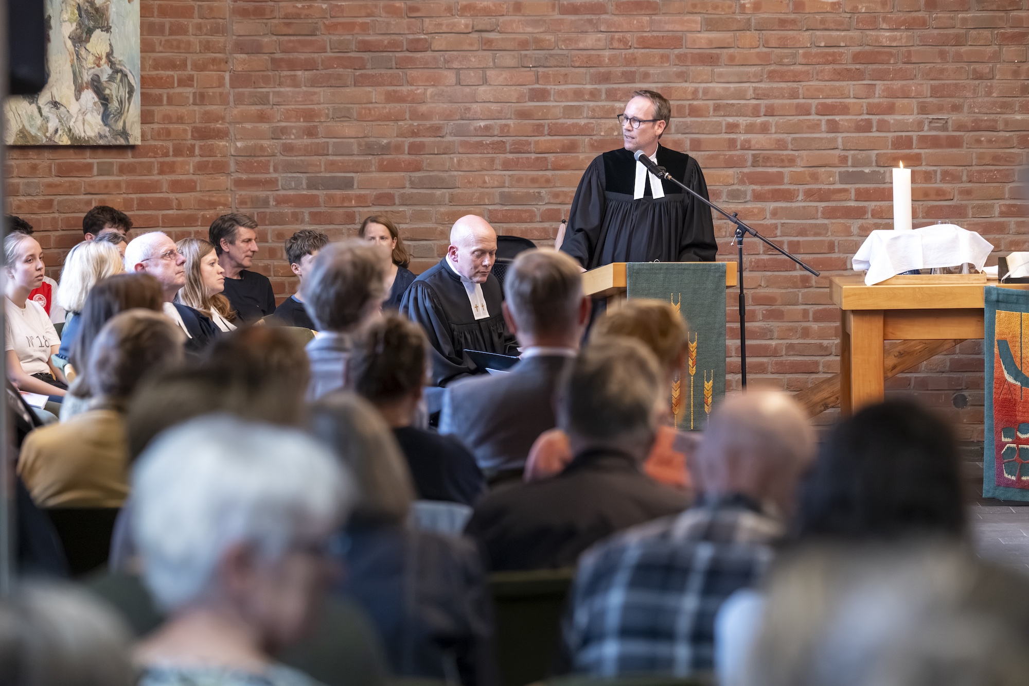 Gottesdienst zur Entwidmung der Thomaskirche im Agnesviertel.